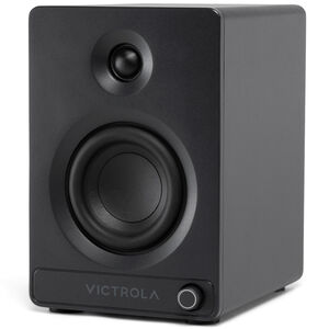 Victrola Tempo Bluetooth Bookshelf Speakers - Black, , hires