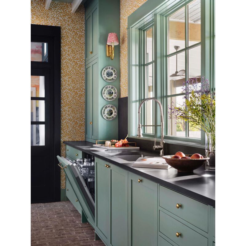 SKS 24 in. Top Control Flush-Mount Smart Dishwasher with 44 dBa Sound Level & 3rd-Rack - Custom Panel Ready, , hires