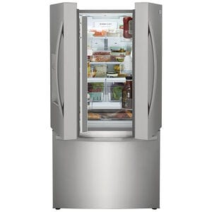Frigidaire 36 in. 22.6 cu. ft. Counter Depth French Door Refrigerator with Ice & Water Dispenser - Stainless Steel, , hires