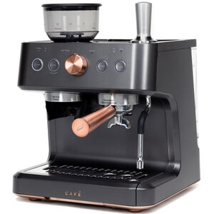 Cafe Bellissimo Semi-Automatic Espresso Machine + Frother - Matte Black, , hires