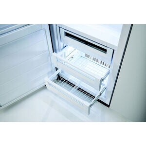 Viking 5 Series 30 in. 15.9 cu. ft. Built-in Triple-Drawers Upright Freezer with Ice-Maker & Adjustable Shelves - Stainless Steel, , hires