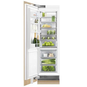Fisher & Paykel Series 11 24 in. Built-In 12.4 cu. ft. Left-Hinged Counter Depth Freezerless Refrigerator with Internal Water Dispenser - Custom Panel Ready, , hires