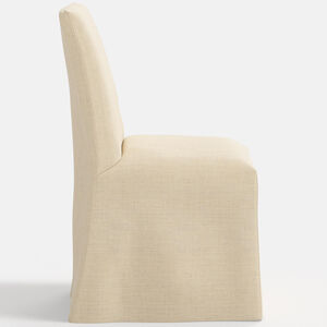 Skyline Furniture Linen Fabric Slipcover Dining Chair - Linen, , hires