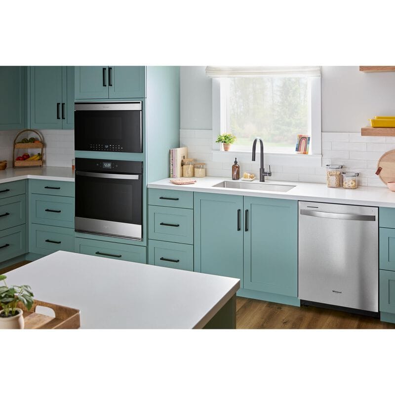 Whirlpool 30 in. 1.1 cu. ft. 1000W Smart Built-In Microwave with Convection & Sensor Cooking - Fingerprint Resistant Stainless, , hires