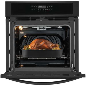 Frigidaire 27 in. 3.8 cu. ft. Electric Single Wall Oven With Standard Convection - Black, Black, hires