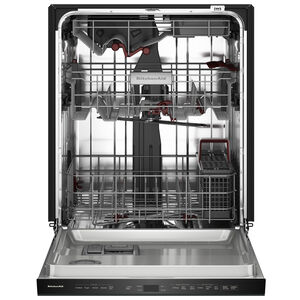 KitchenAid 24 in. Top Control Dishwasher with 44 dBA Sound Level, 3rd-Rack, Advanced ProDry System & Pocket Handle - Juniper, , hires
