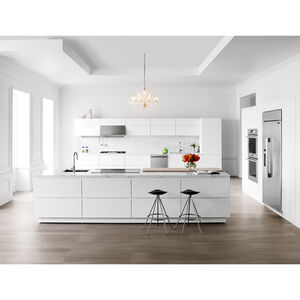 Signature Kitchen Suite 36 in. 5-Burner Smart Natural Gas Cooktop with Griddle, Simmer Burner & Power Burner - Stainless Steel, , hires