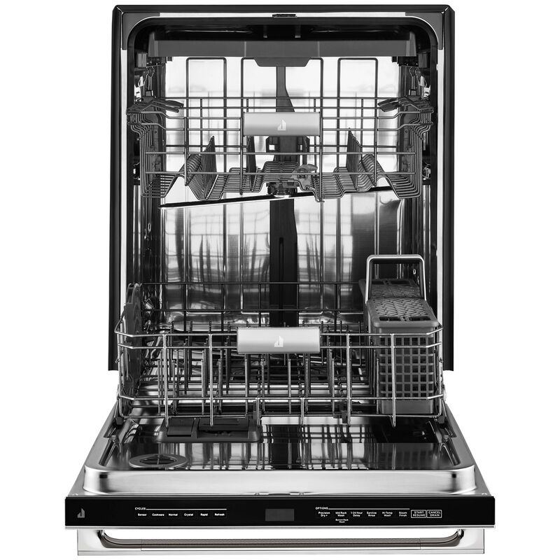 JennAir Noir 24 in. Top Control Dishwasher with 39 dBa Sound Level, 3rd-Rack & Precision Dry Plus Option - Stainless Steel, , hires