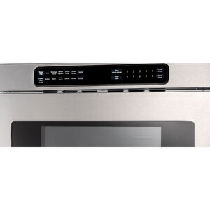 Bertazzoni Professional Series 24 in. 1.2 cu. ft. 950W Drawer Microwave with Sensor Cooking - Stainless Steel, , hires