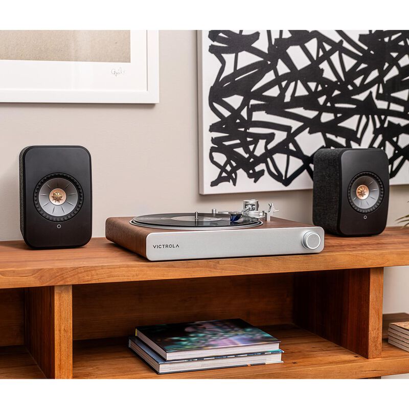 Victrola Stream Sapphire WiFi and Bluetooth Turntable (Works with Sonos) - Walnut, , hires