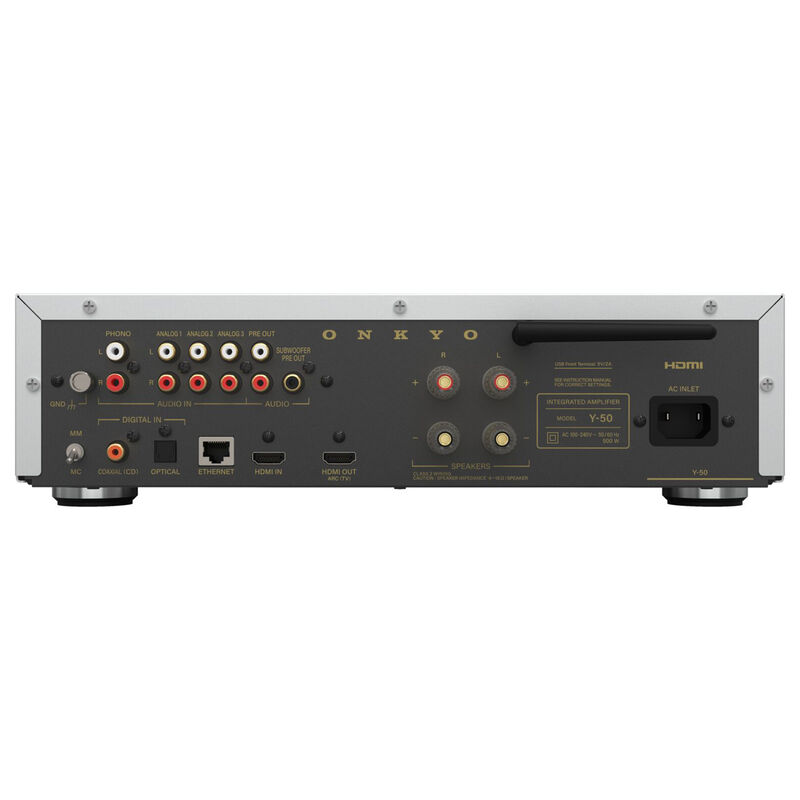 Onkyo Muse Series Y-50 Network Integrated Amplifier - Silver, , hires