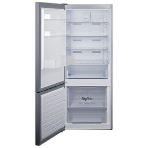 Summit 28 in. 15.1 cu. ft. Counter Depth Bottom Freezer Refrigerator - Stainless Steel, , hires