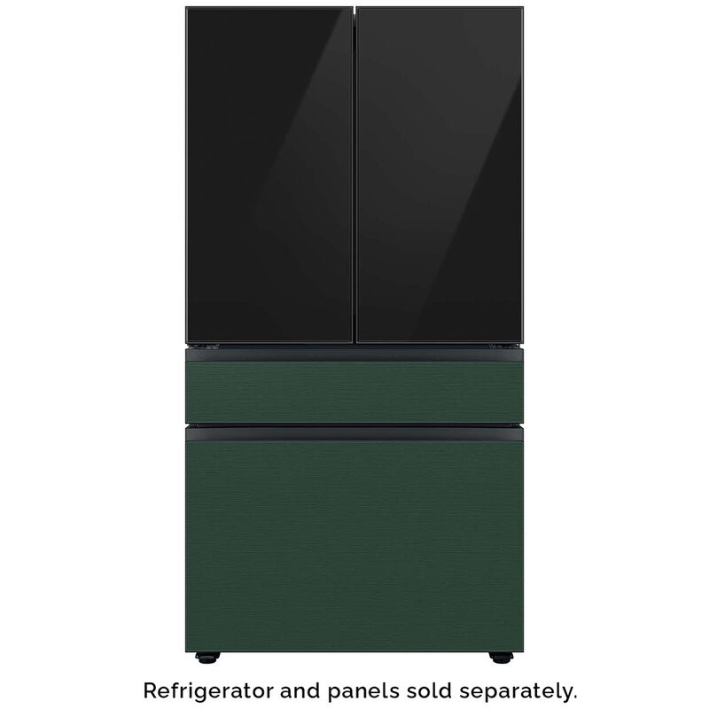 Samsung BESPOKE 4-Door French Door Top Panel for Refrigerators - Charcoal Glass, , hires