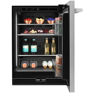 JennAir Rise 24 in. 5.0 cu. ft. Built-In Undercounter Refrigerator - Stainless Steel, , hires