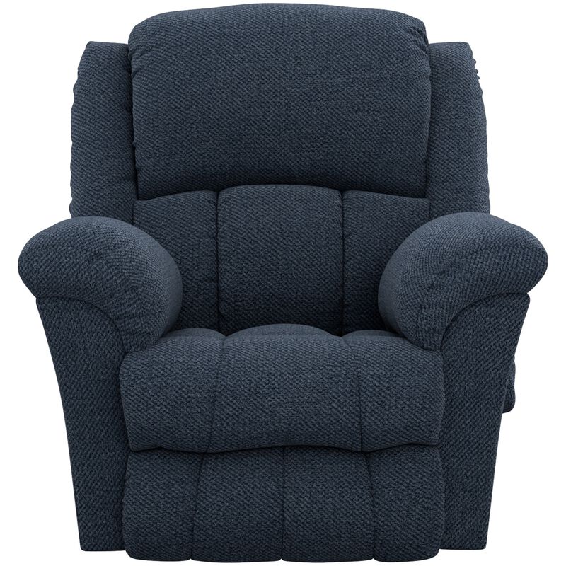 Catnapper Blarney Power Wall Hugger Recliner with Heat & Massage - Navy, Navy, hires