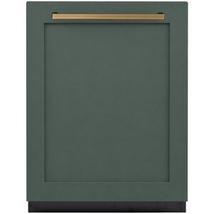 Cafe 24 in. Top Control Flush-Mount Smart Dishwasher with 44 dBA Sound Level, 3rd-Rack & Dual Convection Ultra Dry - Custom Panel Ready, , hires