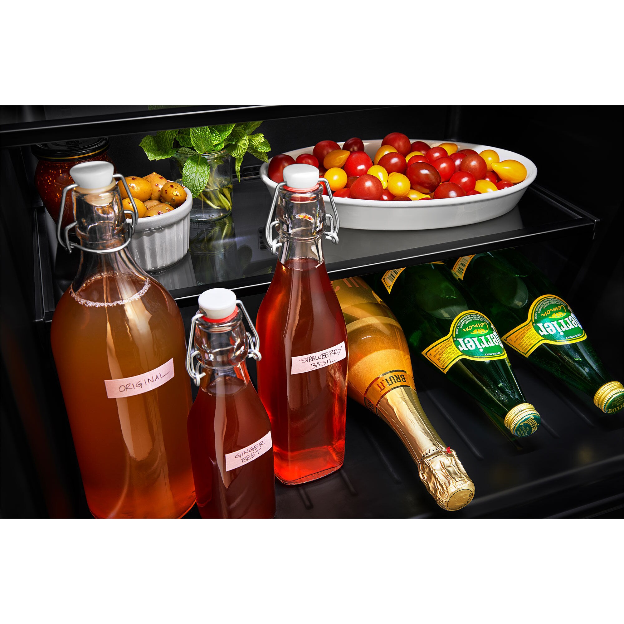 KitchenAid 24 in. 5.2 cu. ft. Built In Undercounter Refrigerator Stainless Steel P.C. Richard Son