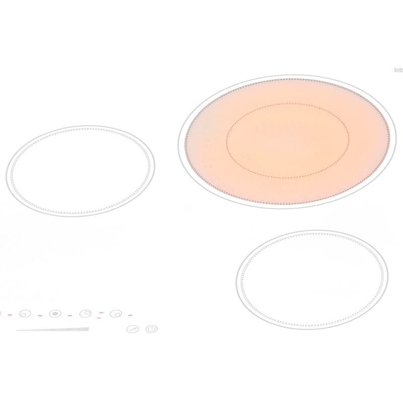 Summit 30 in. 5-Burner Electric Cooktop with Power Burner - White, , hires