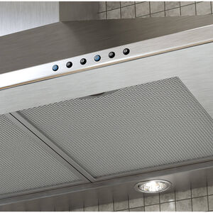 XO 30 in. Convertible Chimney Style Range Hood with 600 CFM, 3 Fan Speeds & 2 LED Lights - Stainless Steel, Stainless Steel, hires