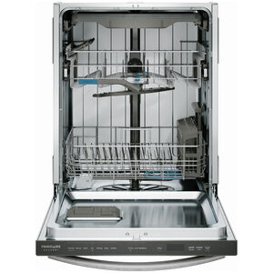 Frigidaire Gallery 24 in. Top Control Dishwasher with 47 dBa Sound Level, 3rd-Rack & CleanBoost - Stainless Steel, , hires