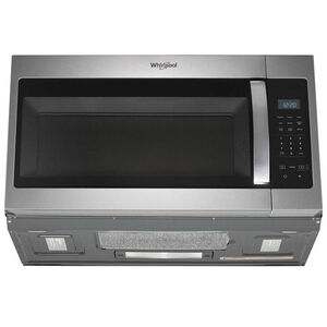 Whirlpool 30" 1.7 Cu. Ft. Over-the-Range Microwave with 10 Power Levels, 300 CFM - Stainless Steel, Stainless Steel, hires