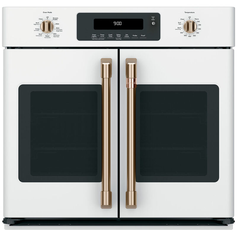 Cafe French Door Wall Oven Handle Kit - Brushed Bronze, , hires