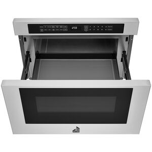 JennAir Rise 24 in. 1.2 cu. ft. 950W Drawer Microwave with Sensor Cooking - Stainless Steel, , hires