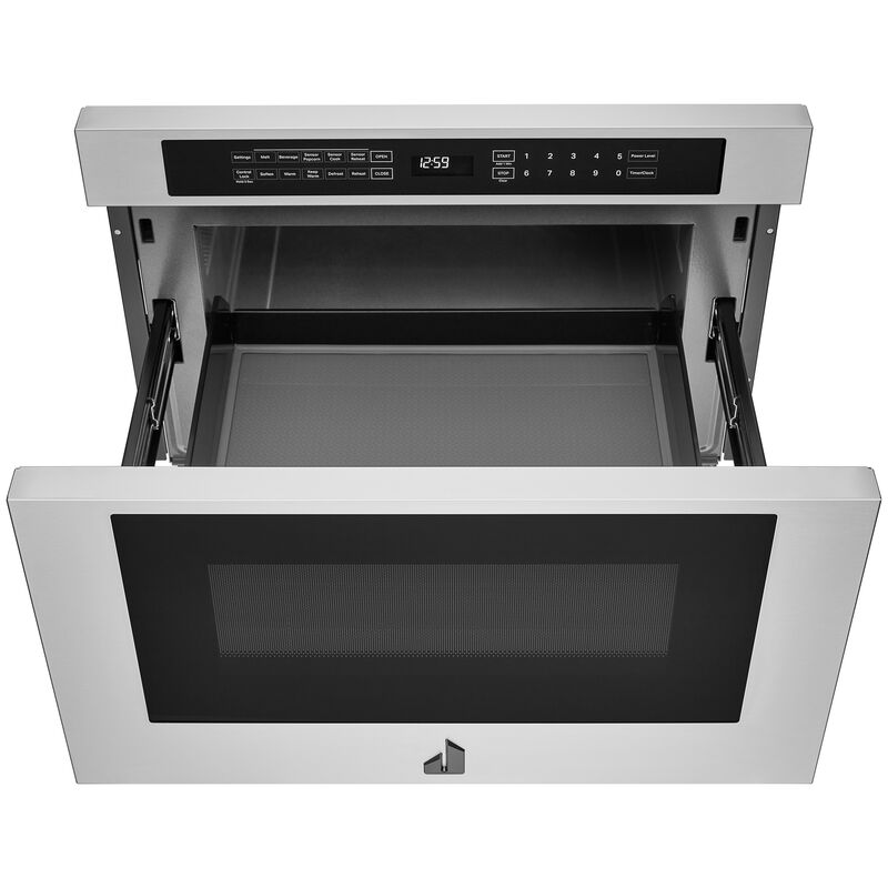 JennAir Rise 24 in. 1.2 cu. ft. 950W Drawer Microwave with Sensor Cooking - Stainless Steel, , hires