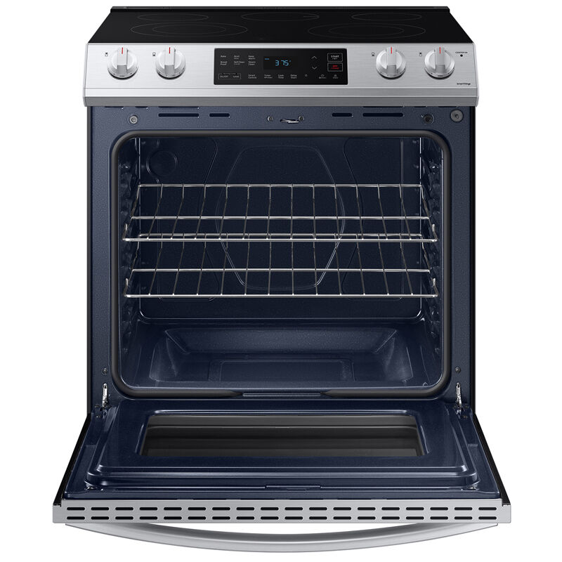 Samsung 30 in. 6.3 cu. ft. Smart Oven Slide-In Electric Range with 5 Smoothtop Burners - Stainless Steel, Stainless Steel, hires