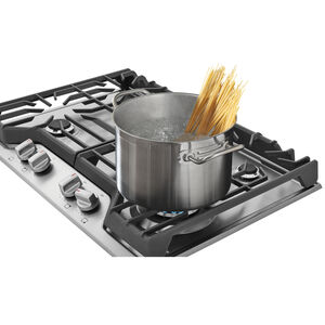 Frigidaire 30 in. Natural Gas Cooktop with 4 Sealed Burners - Stainless Steel, Stainless Steel, hires