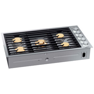 Dacor Contemporary Series 36 in. Gas Smart Cooktop with 5 Sealed Burners - Stainless Steel, , hires