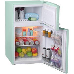 Avanti 18 in. 3 cu. ft. Mini Fridge with Top Freezer - Seafoam Green, Seafoam Green, hires