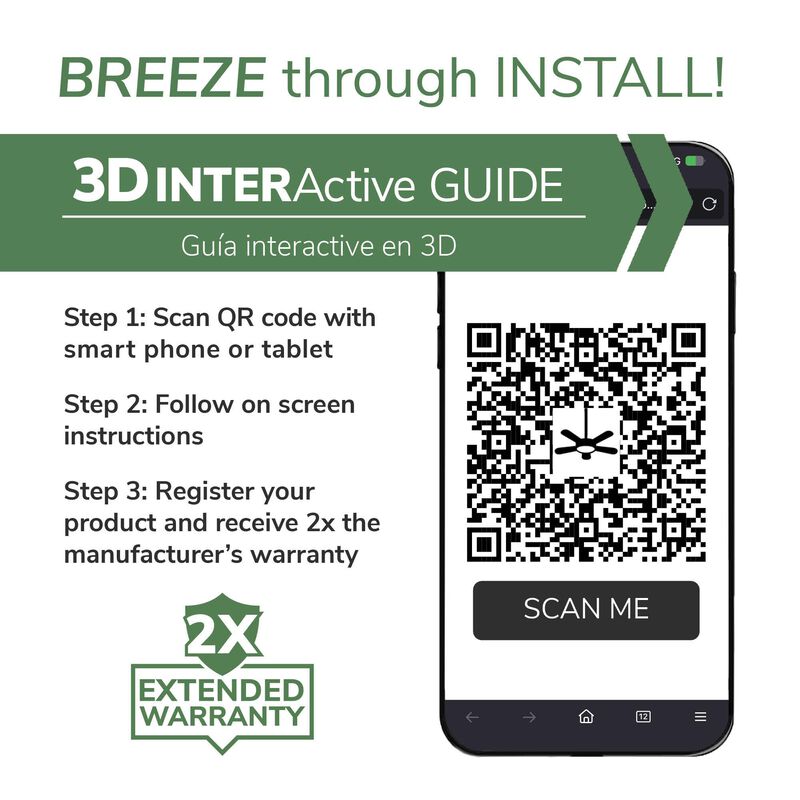 Hunter Malden 52 in. Ceiling Fan with LED Light Kit & Handheld Remote - Matte Black, , hires