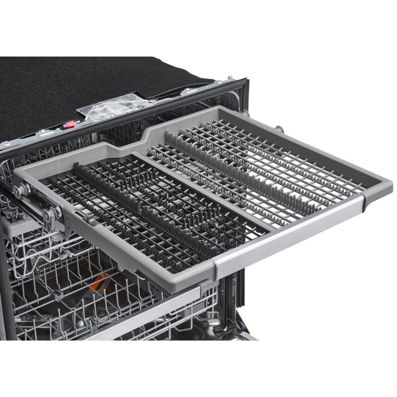 LG 24 in. Top Control Smart Dishwasher with 42 dBa Sound Level & 3rd-Rack - PrintProof Stainless Steel, PrintProof Stainless Steel, hires