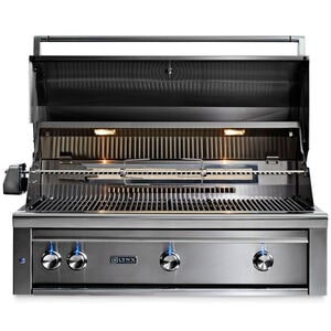 Lynx Professional 42 in. 3-Burner Built-In Natural Gas Grill with Rotisserie & Smoker Box - Stainless Steel, , hires