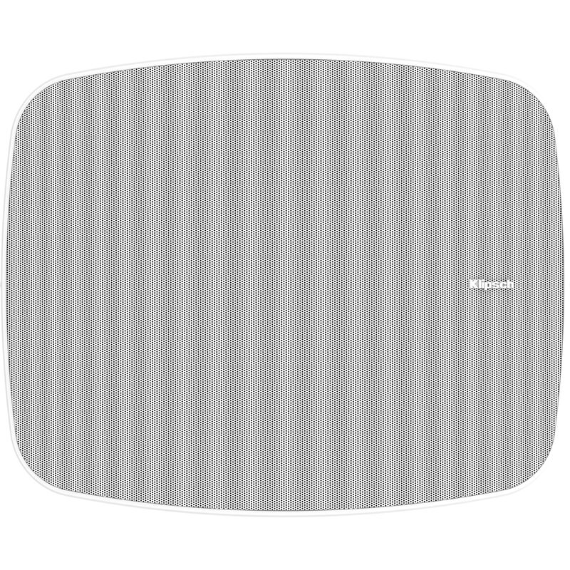Klipsch Full-Range 6.5 Indoor/Outdoor Residential Surface Mount Loudspeaker (Pair) - White, , hires