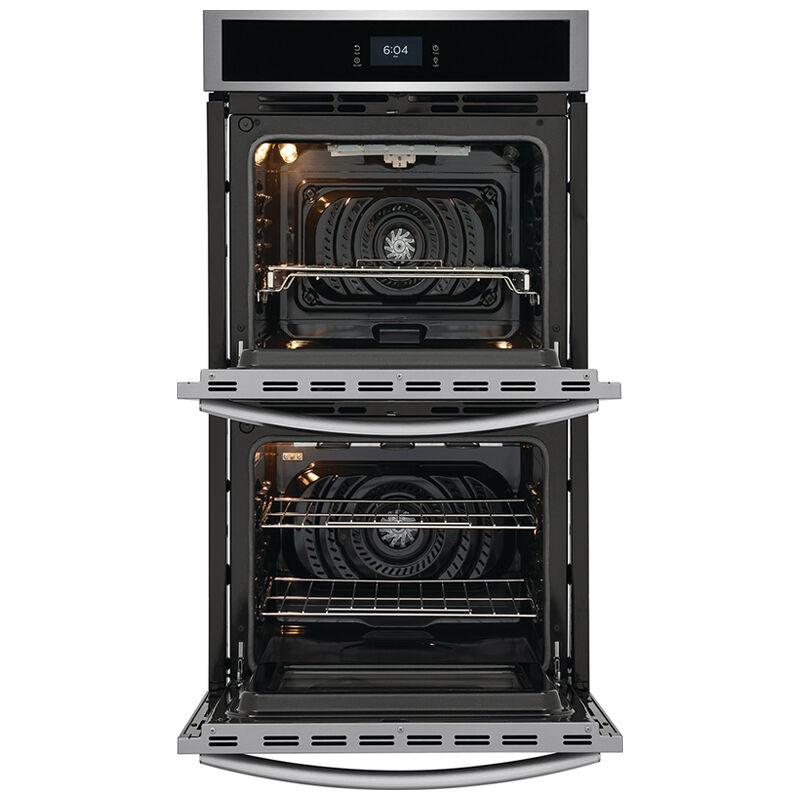 Frigidaire Gallery 27" 7.6 Cu. Ft. Electric Double Wall Oven with with Dual Convection & Self Clean - Stainless Steel, Stainless Steel, hires