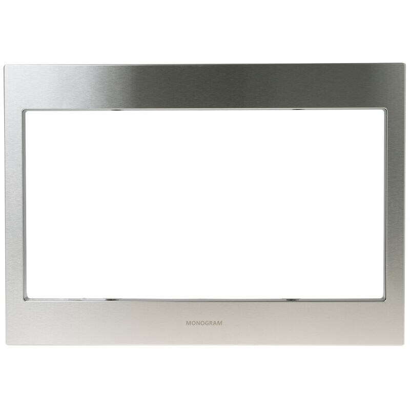 Monogram Built-In Trim Kit for Microwaves - Stainless Steel, , hires