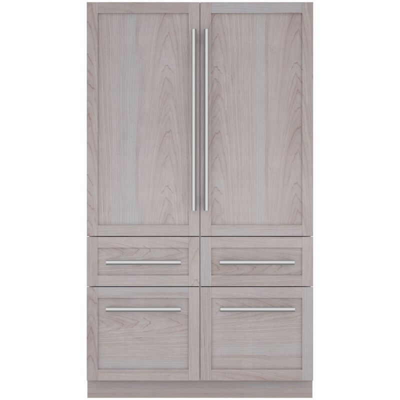 Thermador Freedom Collection 48 in. 26.8 cu. ft. Built-In Smart Counter Depth 6-Door French Door Refrigerator with Internal Water Dispenser - Custom Panel Ready, , hires