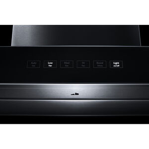 JennAir 30 in. Convertible Chimney Style Range Hood with 600 CFM, 4 Fan Speeds & 2 LED Lights - Stainless Steel, , hires