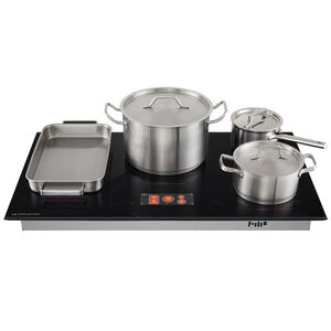 LG Signature 36 in. 5-Burner Smart Induction Cooktop with Simmer Burner & Power Burner - Black, , hires