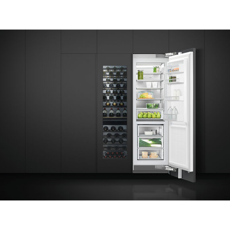 Fisher & Paykel Series 9 24 in. 11.9 cu. ft. Built-in 4-Drawers Upright Freezer with Ice-Maker & Adjustable Shelves - Custom Panel Ready, , hires