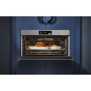 Wolf M Series 30 in. 2.4 cu. ft. Steam Electric Single Wall Oven with Dual Convection - Stainless Steel, , hires