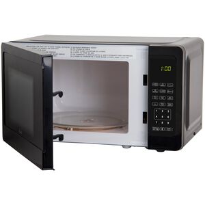 Avanti 18 in. 0.7 cu. ft. 700W Countertop Microwave - Black, Black, hires