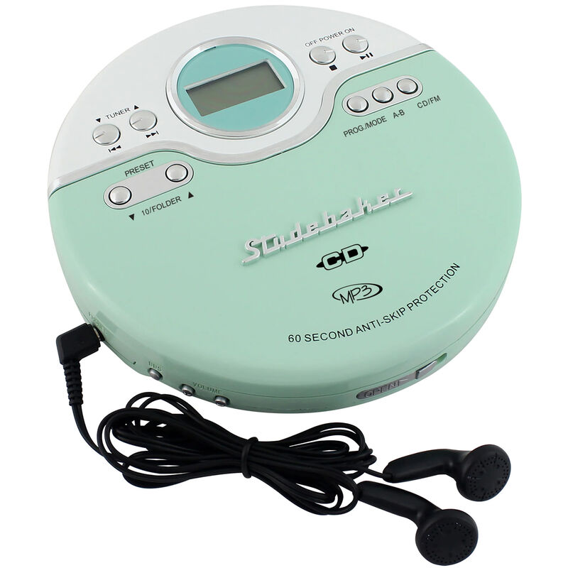 Studebaker Portable CD Player - Mint, , hires