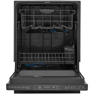 Frigidaire Gallery 24 in. Top Control Dishwasher with 49 dBa Sound Level & Pocket - Black Stainless, Black Stainless, hires