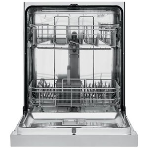 Frigidaire 24 in. Front Control Dishwasher with 52 dBa Sound Level & Pocket - Stainless Steel, Stainless Steel, hires