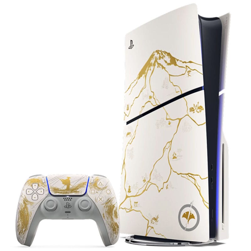 Sony PS5 DualSense Wireless Controller - Ghost of Yotei Gold Limited Edition, , hires
