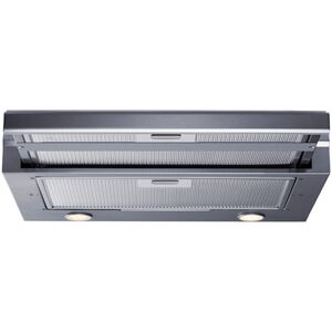 Summit 20 in. Ductless Slide-Out Style Range Hood with 2 Fan Speeds & 2 LED Lights - Stainless Steel, , hires