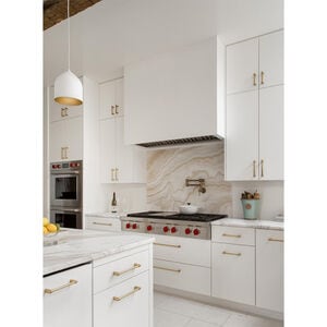 Wolf 48 in. Ducted Standard Style Range Hood with 2 LED Lights - Stainless Steel, , hires